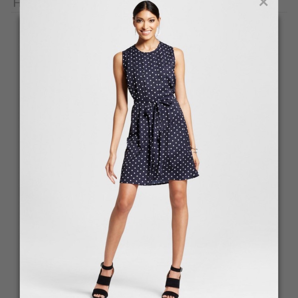 2/$20: Navy & White Dress